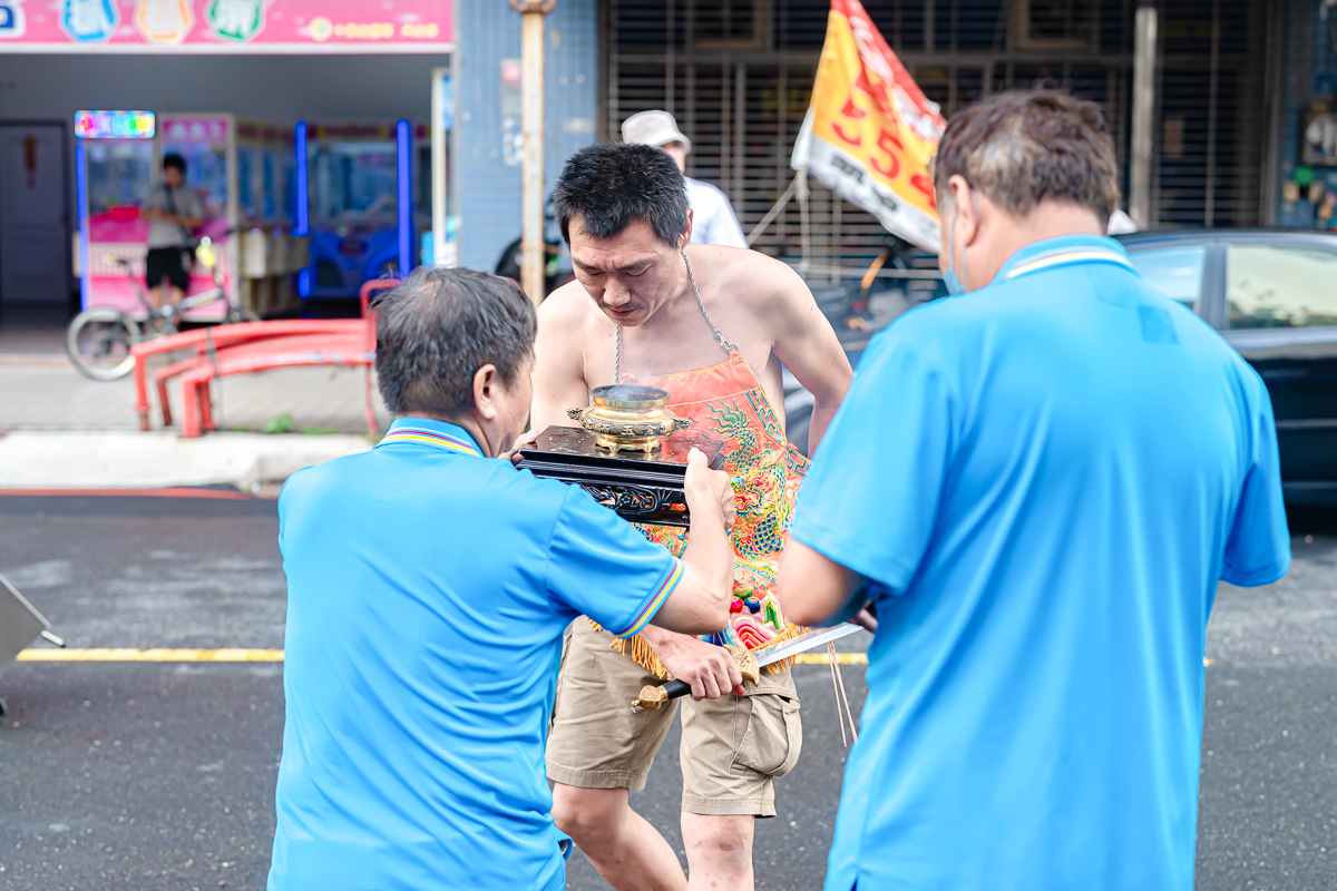 高雄廟會現場拍照